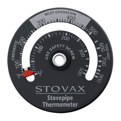 Stovax stove pipe thermometer